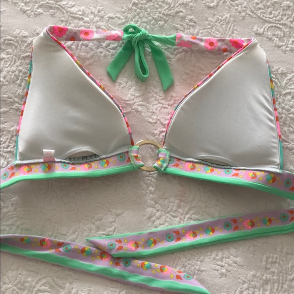 colorful bikini top - Picture 3 of 3
